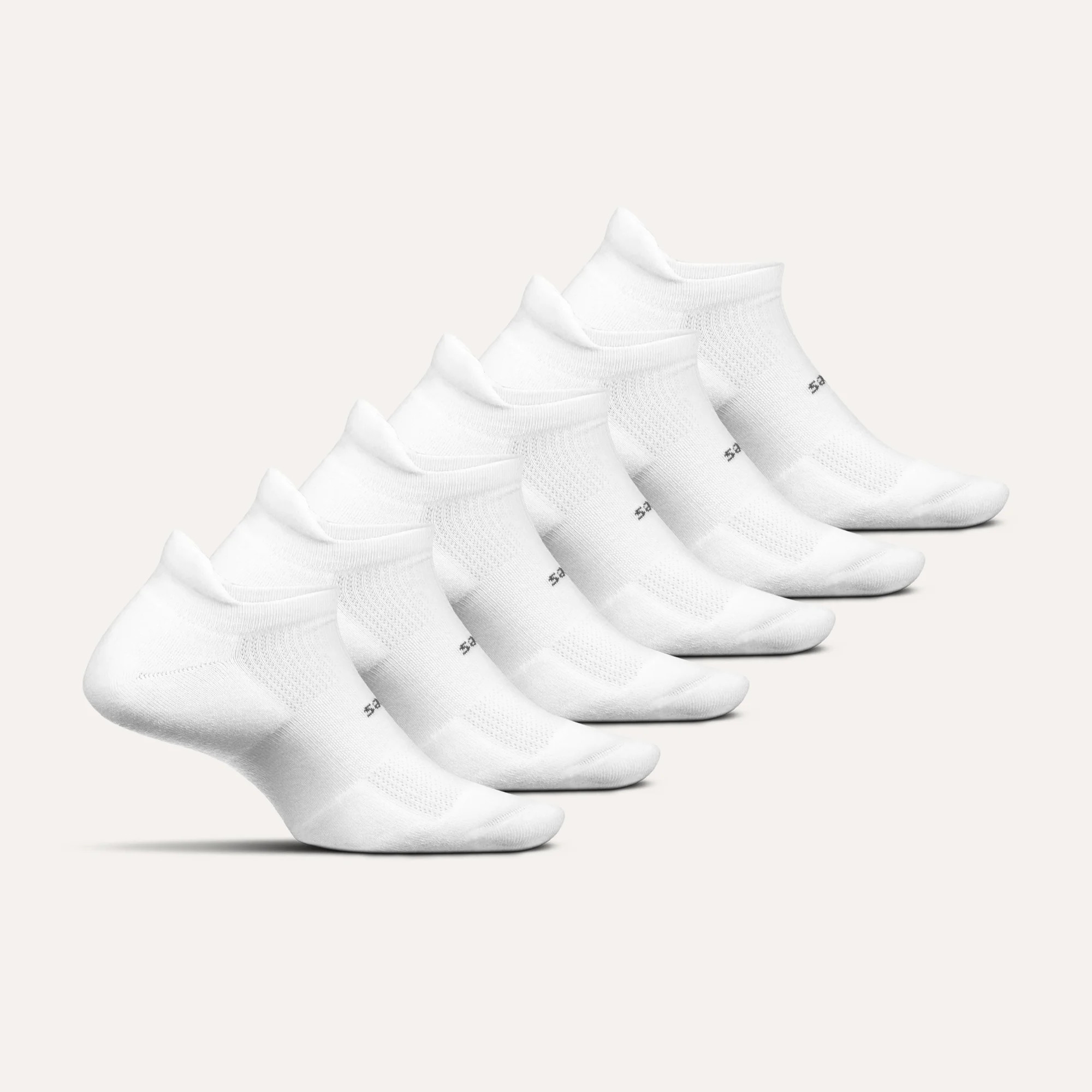 High Performance Max Cushion Tab 6 Pack White / LARGE | Feetures