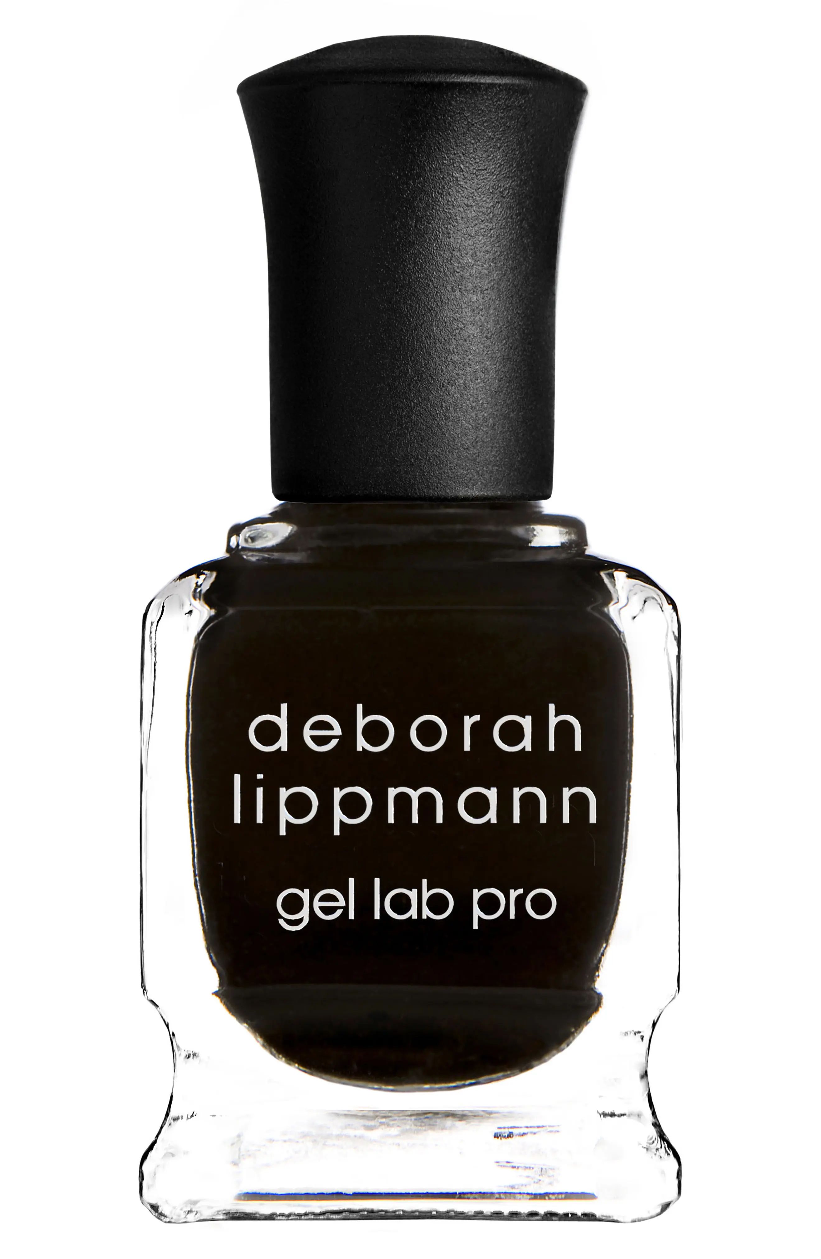 Deborah Lippmann Gel Lab Pro Nail Color in Fade To Black at Nordstrom | Nordstrom