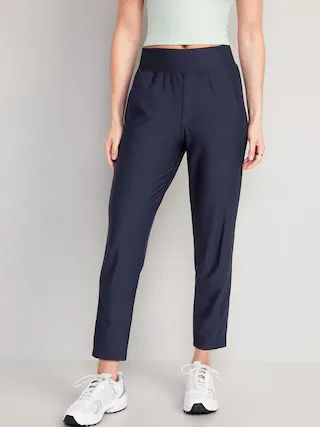 High-Waisted PowerSoft Combination Taper Pants | Old Navy (US)