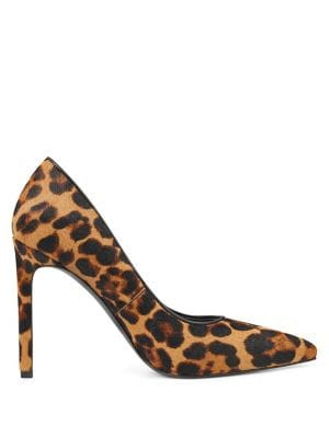 Tatiana Leopard-Print Calf Hair Pumps | Lord & Taylor