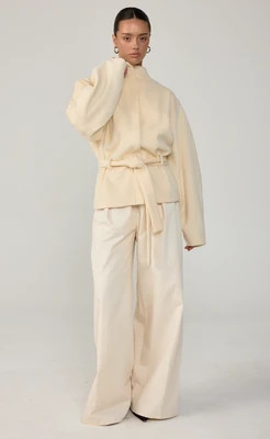 Double Take Jacket (Cream) | Charcoal Clothing AU