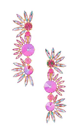 Livy Earrings in Pink | Revolve Clothing (Global)