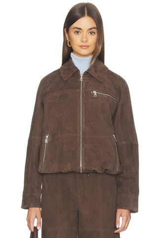 Alex Suede Bomber Jacket
                    
                    ALIGNE | Revolve Clothing (Global)