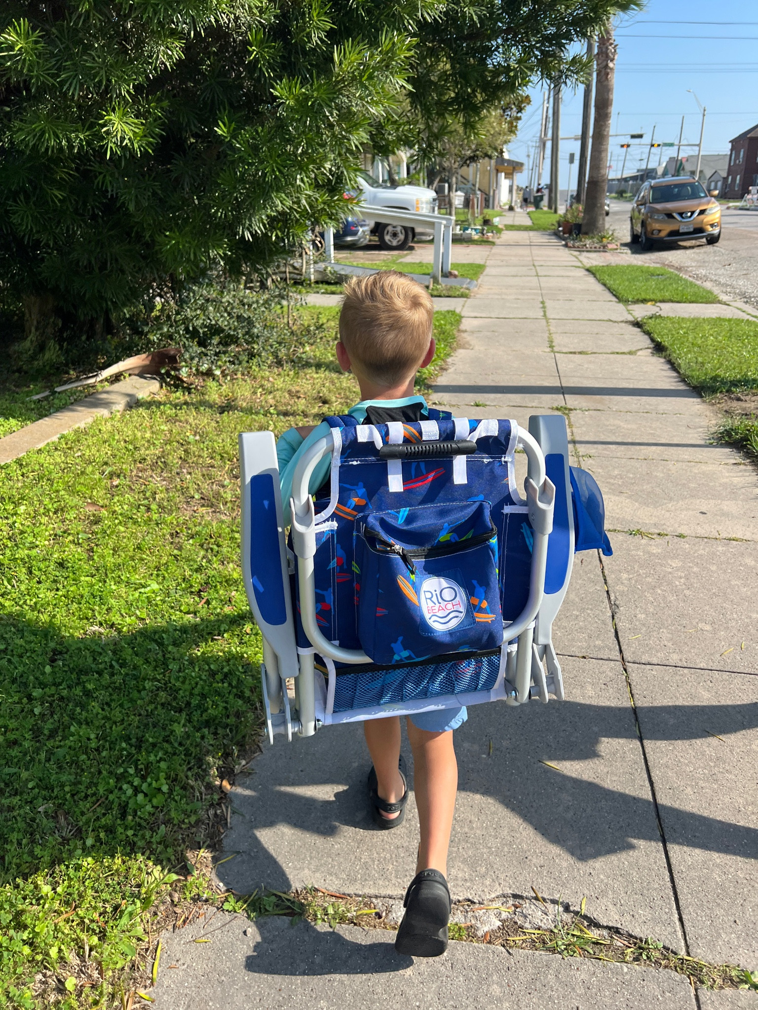 Kid’s backpack beach chair! 

#LTKfindsunder50 #LTKfamily #LTKswim