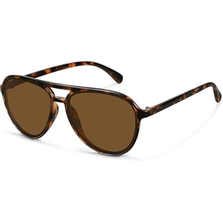 SOJOS Sunglasses for Women & Men, Square, Retro, Polarized Lens, Trendy Aviator, 90s Shades | Amazon (US)