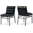 Meridian Furniture Burke Black Dining Chair (Set of 2) | Walmart (US)