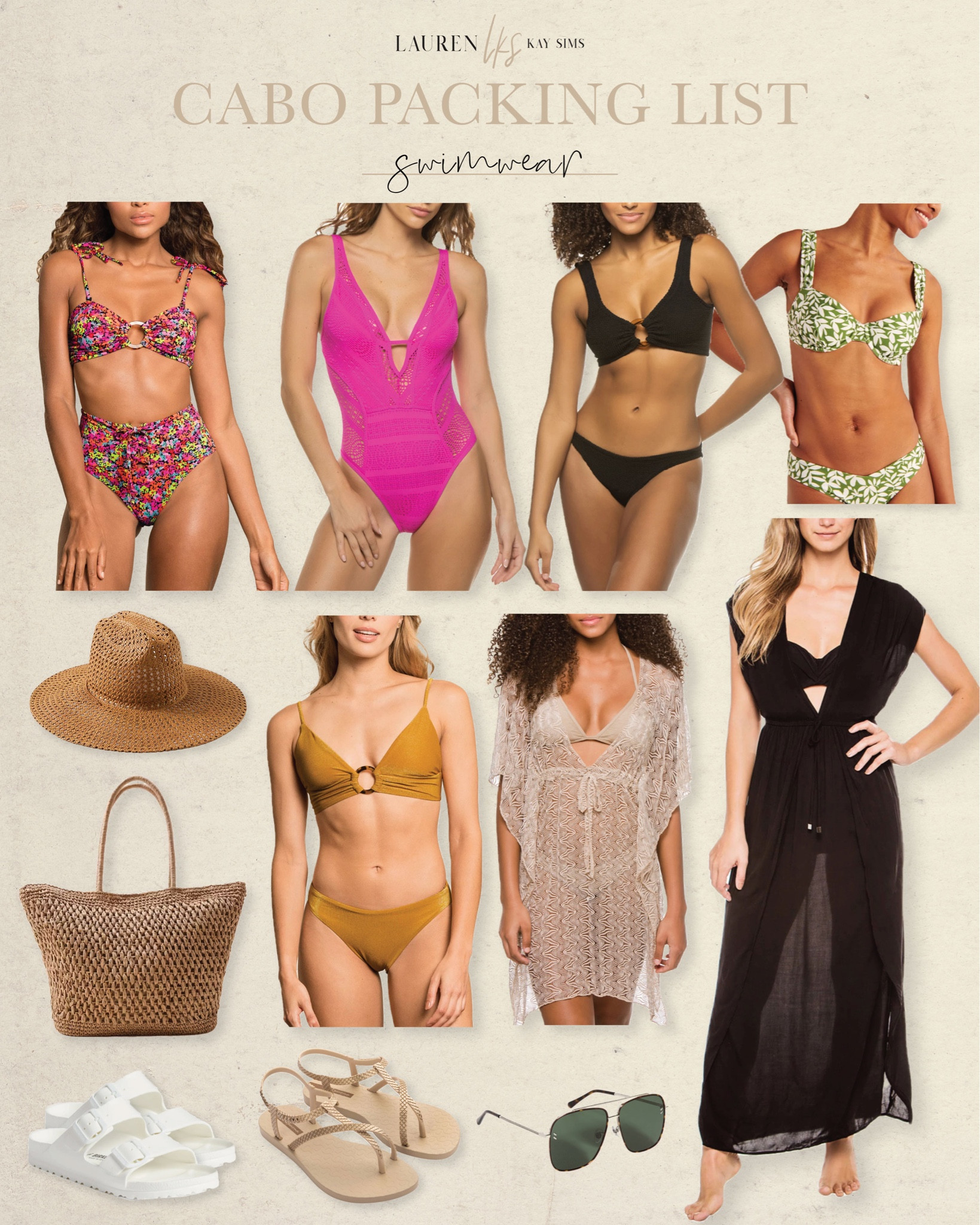 Mexico packing list 🌞

#LTKSeasonal #LTKtravel #LTKswim