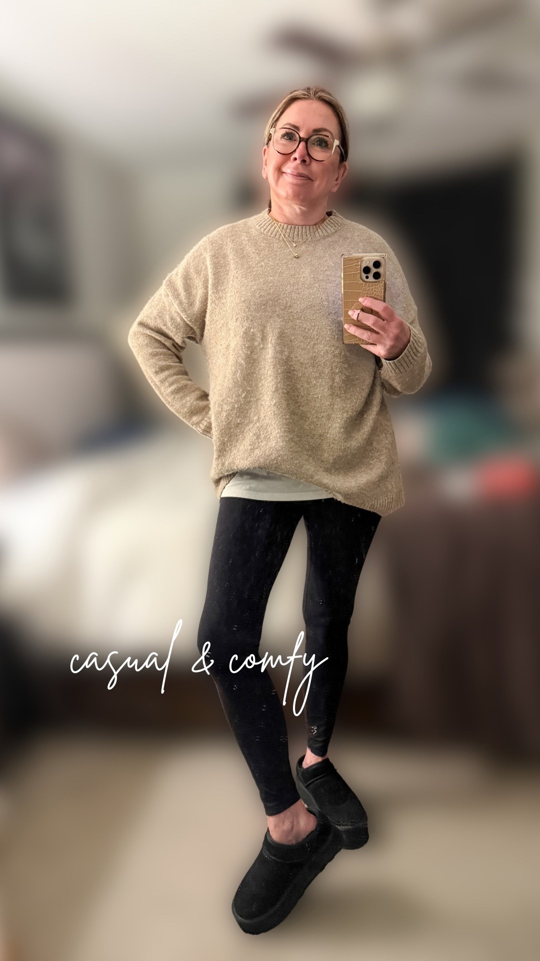 Casual & comfy is the vibe 🤍
All Amazon favorites I keep reaching for!

• Buttery-soft leggings that are so flattering (and pass the squat test 🙌)
• The coziest oversized sweater — perfect for layering all season
• Ugg-style slip-ons for WAY less $$$ but just as comfy

Easy, everyday outfit you’ll want to live in ✨ Everything is linked!

#amazonfinds #ltkstyle #ltkunder50 #casualoutfits #comfystyle #everydaylooks

#LTKootd