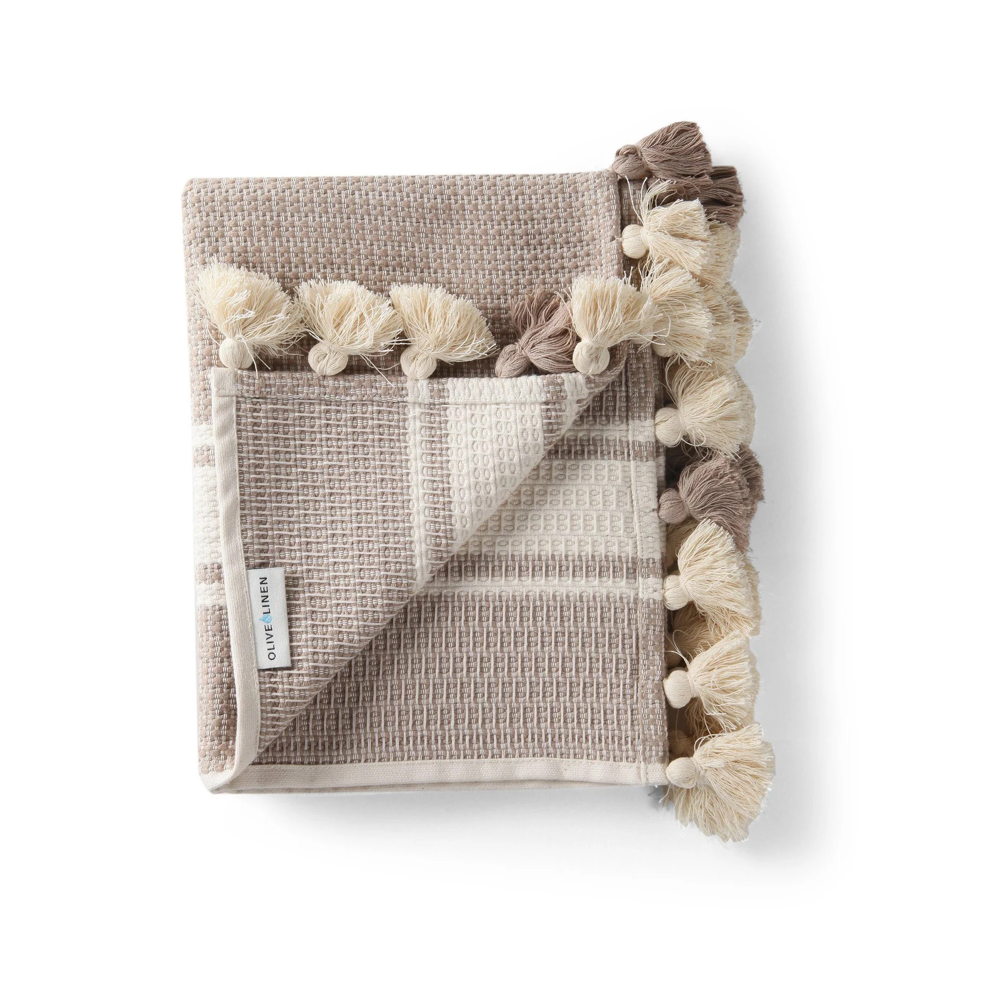 Pom Pom Bath Mat | Olive and Linen LLC