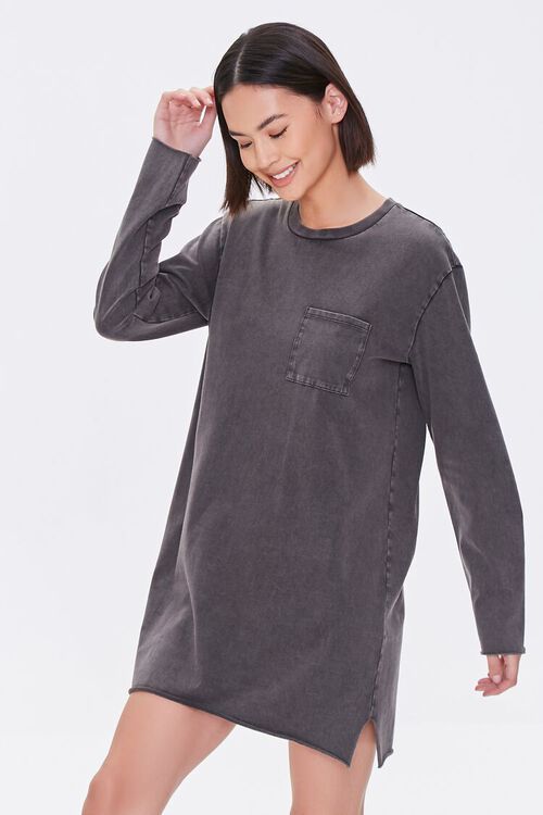 Long-Sleeve T-Shirt Dress | Forever 21 (US)