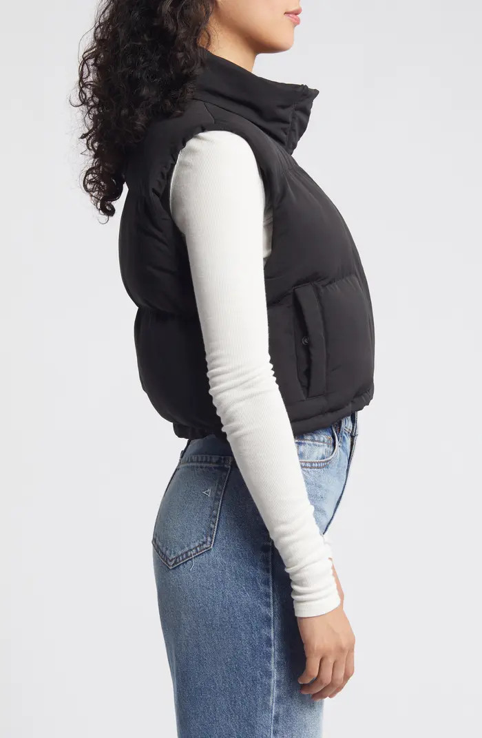 Thread & Supply Crop Puffer Vest | Nordstrom | Nordstrom