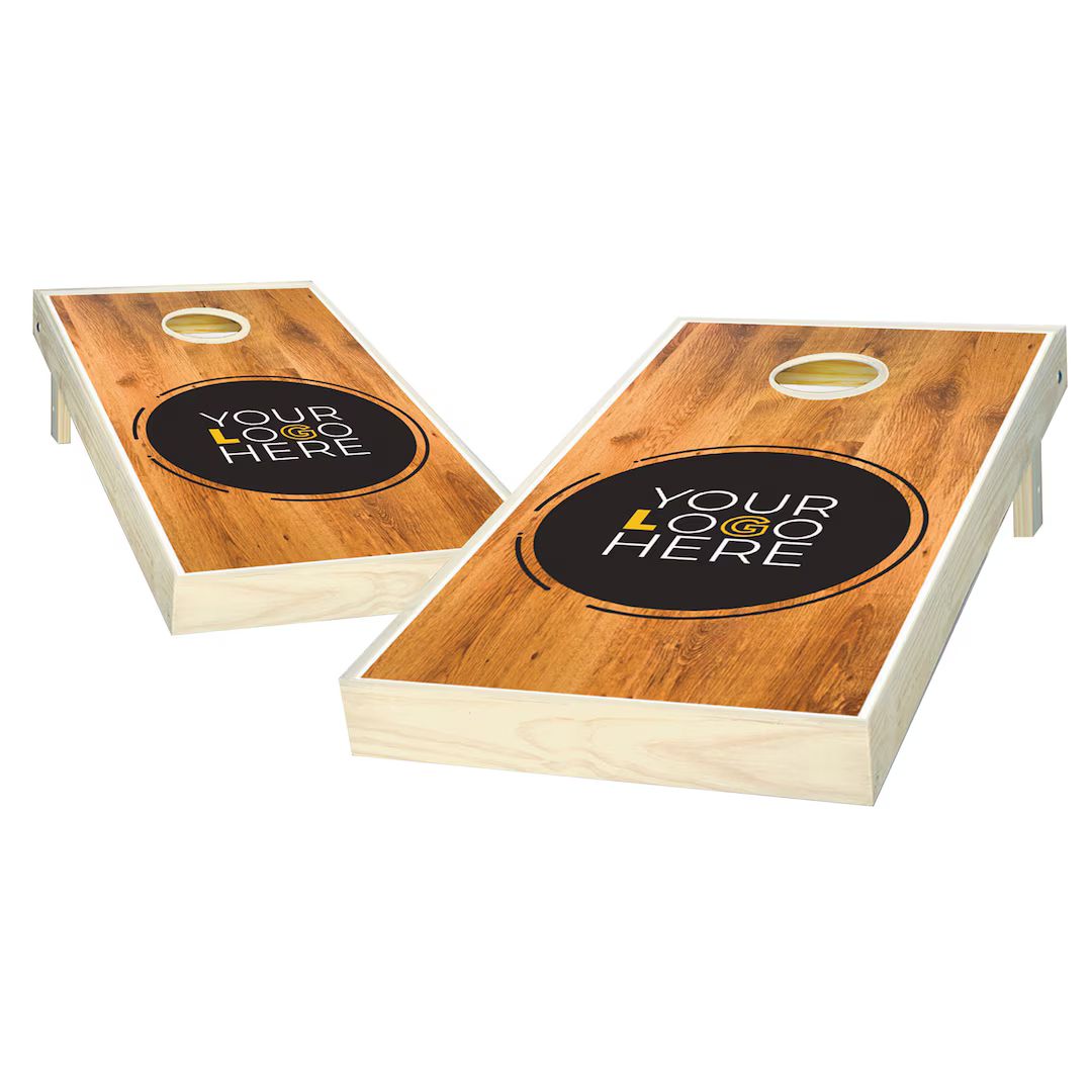 Custom Cornhole Set - Add Your Logo Here - Custom Wood Box Cornhole Boards - Custom Bag Toss - Ou... | Etsy (US)