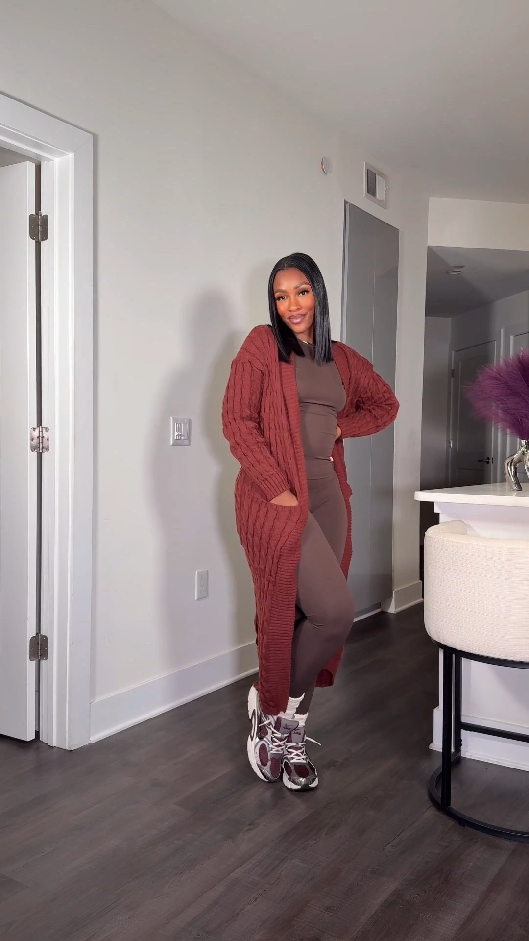 Layered up in the shades of the season — rich brown, warm rust, and a clean Nike finish. Sometimes a simple combo does all the talking 🤎✨

#LTKFindsUnder100 #LTKActive #LTKStyleTip