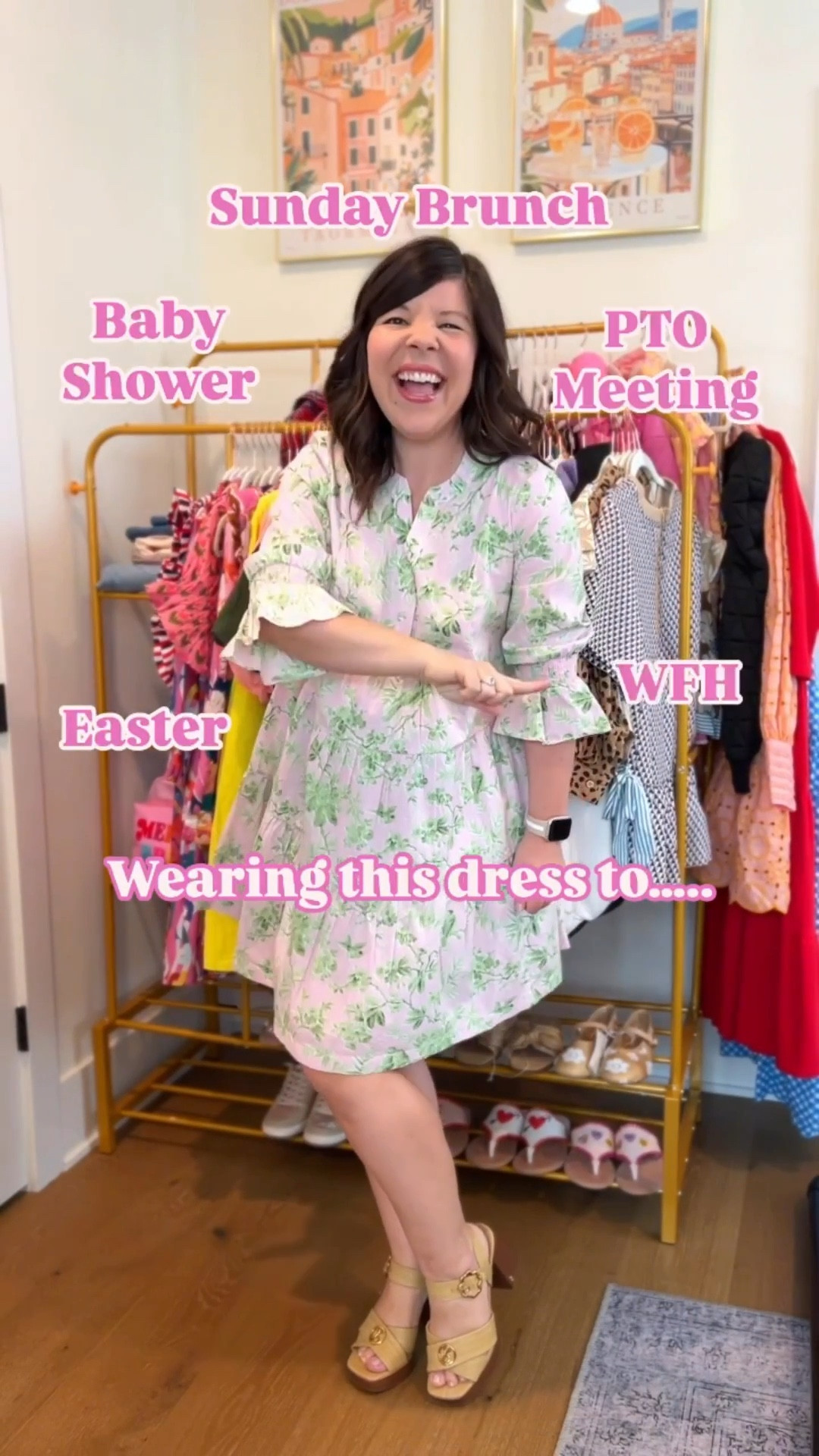 Size small in this dress 

#LTKSeasonal #LTKFindsUnder50 #LTKWatchNow