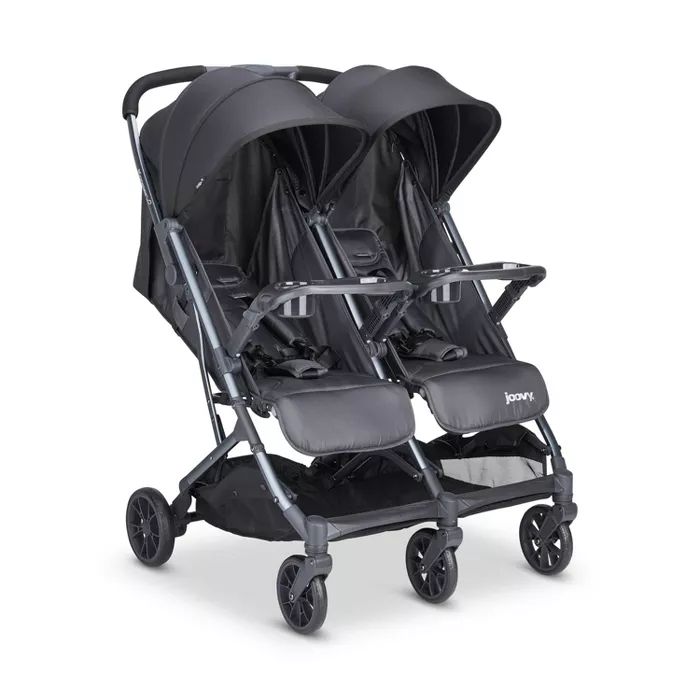 Joovy KooperX2 Lightweight Compact Fold Double Stroller - Black | Target