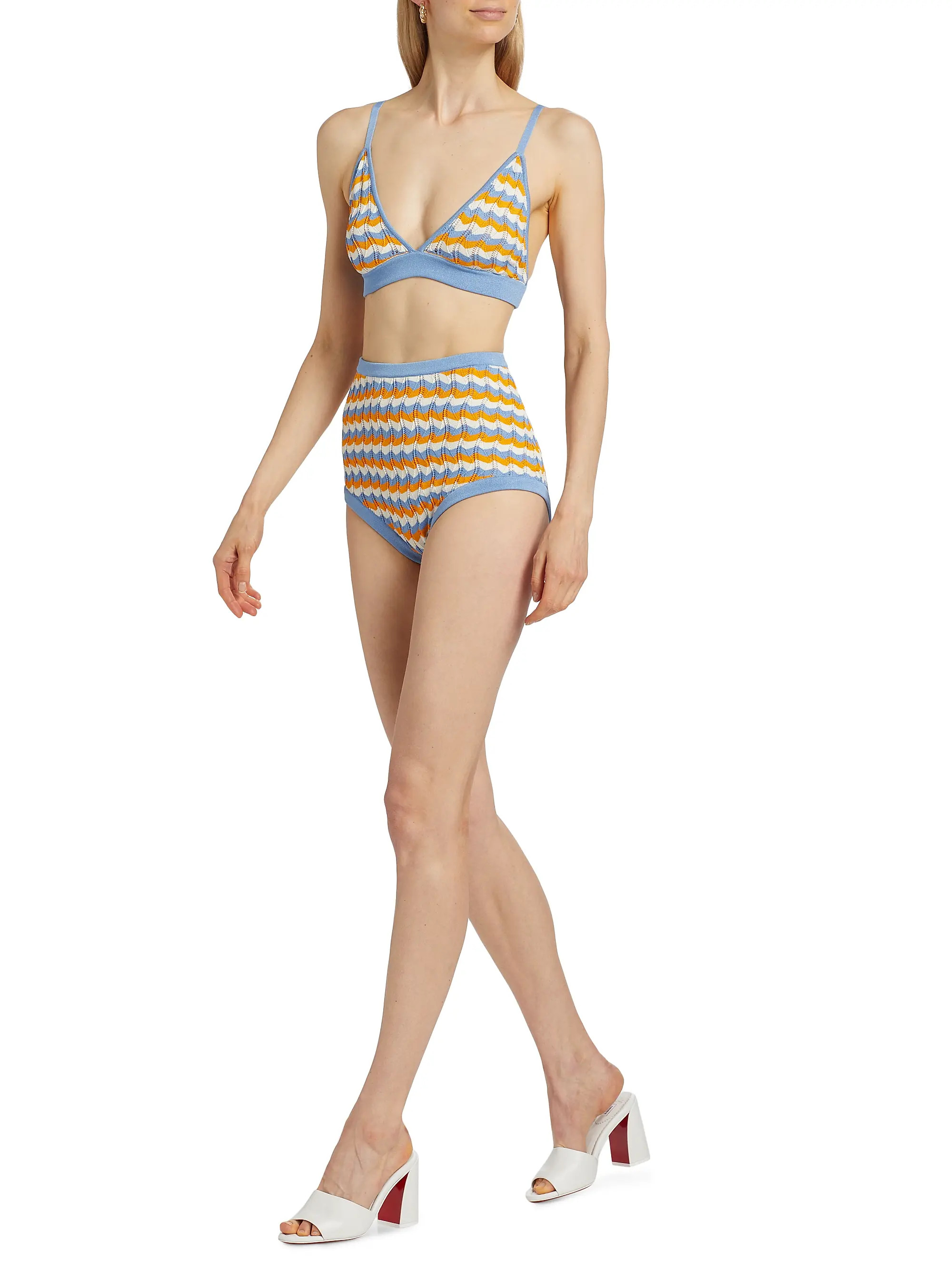 Palma Wavy Knit Hot Shorts | Saks Fifth Avenue
