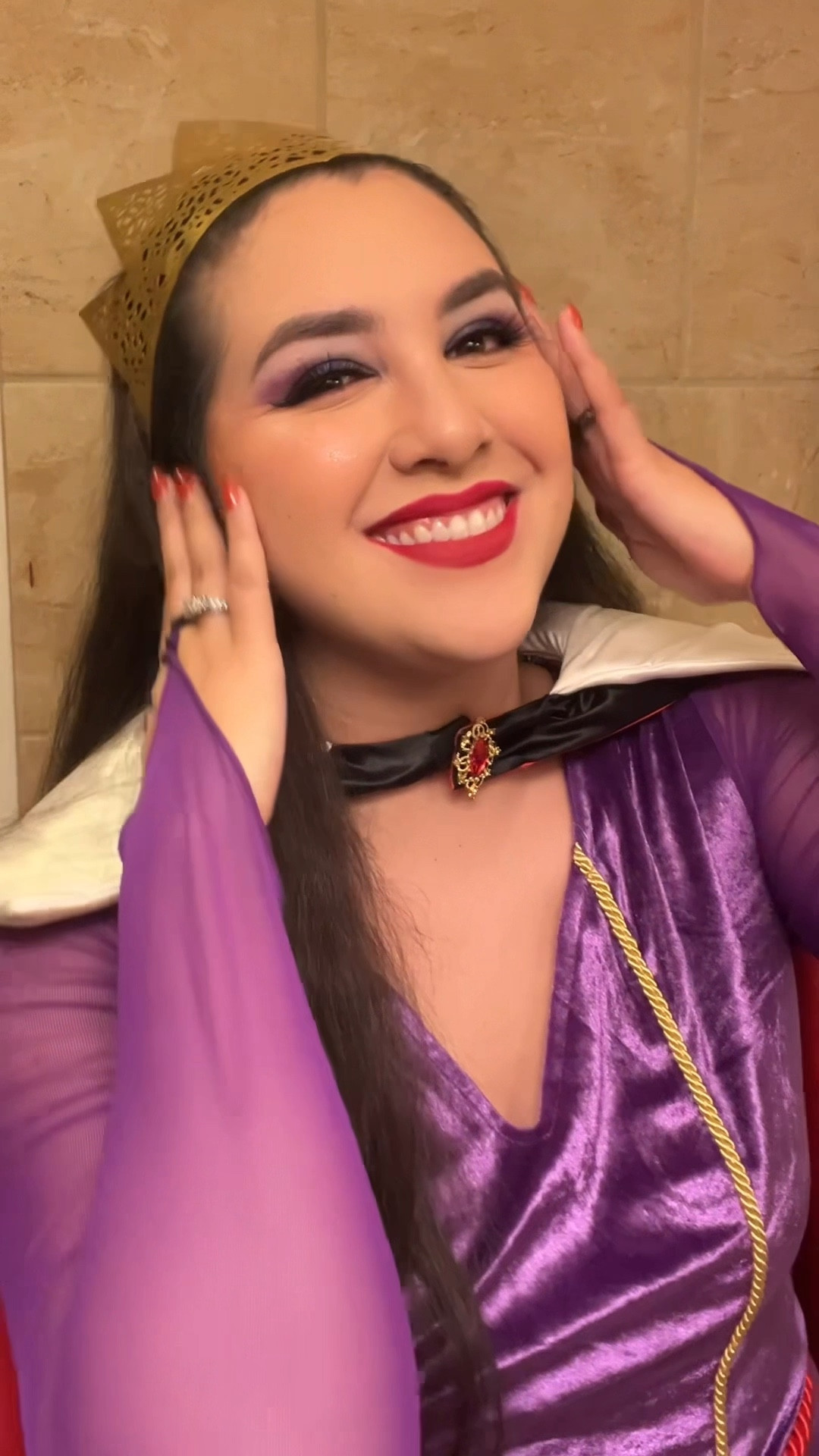 Serving a little Evil Queen energy this Halloween 😈👑 If you’re looking to go all out with a full Disney Villain costume, here’s some inspiration to help you create your look. 

The outfit is bold and dramatic — just like the Queen herself — and I’ve linked the beauty products I used to complete this glam transformation. ✨ Whether you’re dressing up for a party or just love a little villain-inspired glam, this is a quick costume that looks stylish if you're in a pinch and is true to size! 

Which Disney Villain would you love to recreate?

#LTKBeauty #LTKHalloween #LTKSeasonal