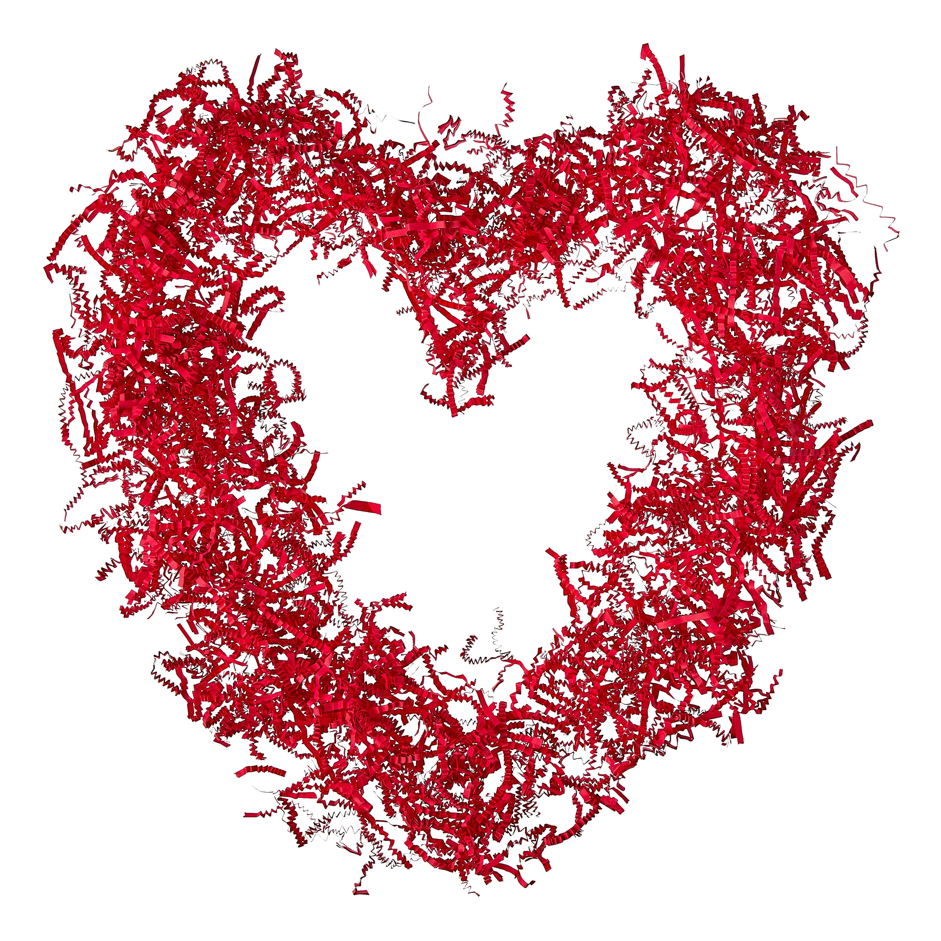 Valentine's Day Red Paper Shred, 1.25 oz, by Way To Celebrate | Walmart (US)