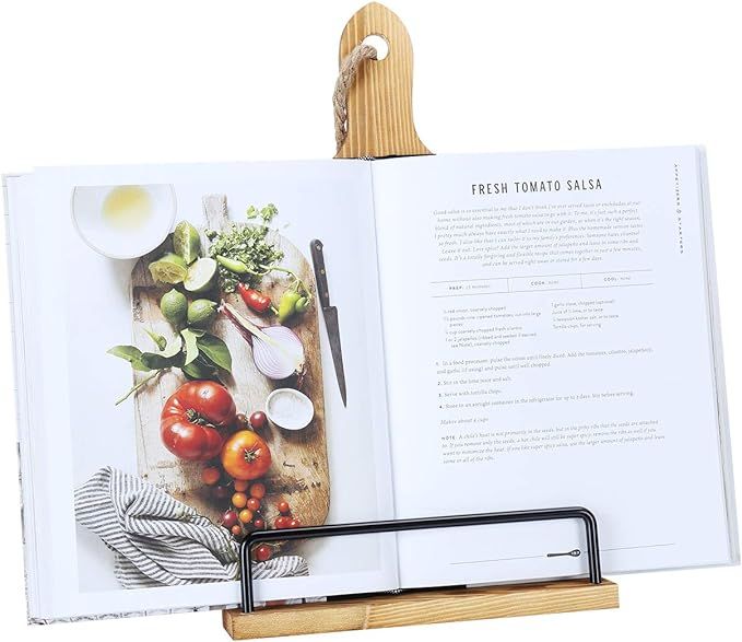 Amazon.com: Soligt Cookbook Stand for Kitchen Counter Adjustable iPad Tablet Recipe Book Holder R... | Amazon (US)