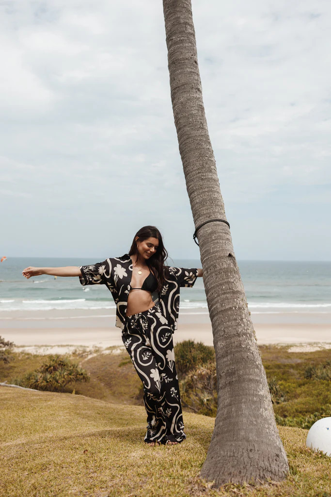 Leo Shirt - Black Sand | Petal & Pup (US)