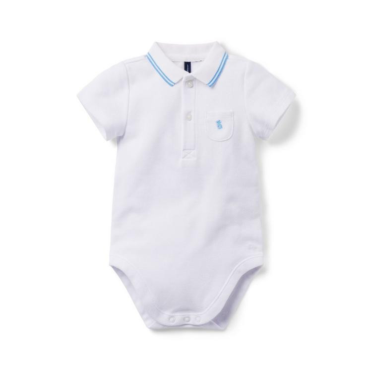 Baby Bunny Polo Bodysuit | Janie and Jack