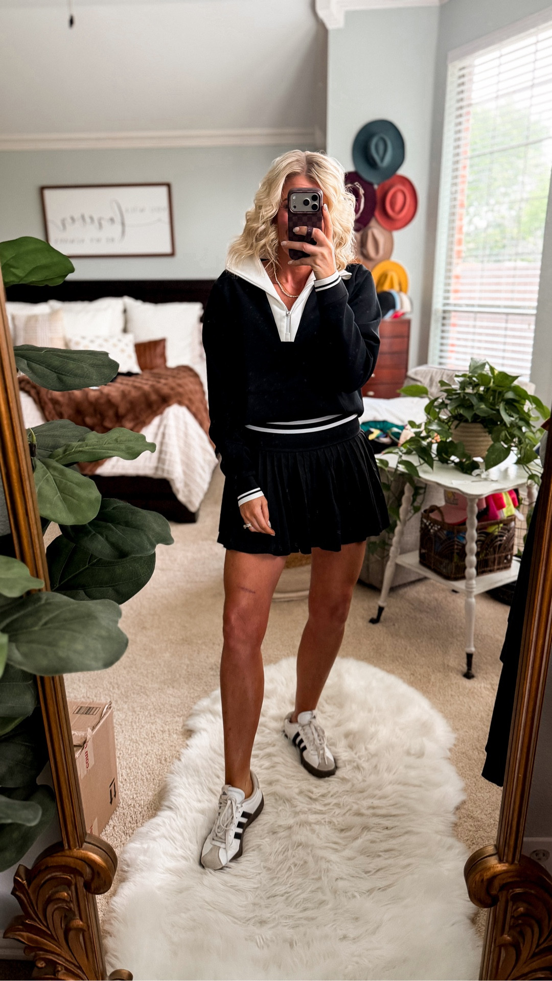 Field trip fit
Colorblock skort and pullover 
Comes in other colors
Great sports mom look
Fits tts and great quality 

#LTKOver40 #LTKmomlife #LTKootd