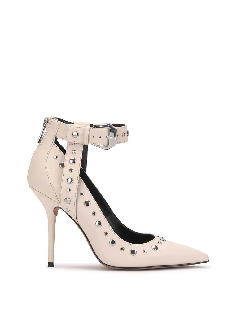 Hinjosa Ankle Strap Stiletto in Chalk | Jessica Simpson E Commerce