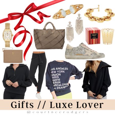 Gifts for the Luxe Lover 💗✨

Gifts for her, luxury gifts, Varley, Anine Bing, spanx, Michele Watch, Julie Vos, golden goose 

#LTKHoliday #LTKstyletip #LTKSeasonal