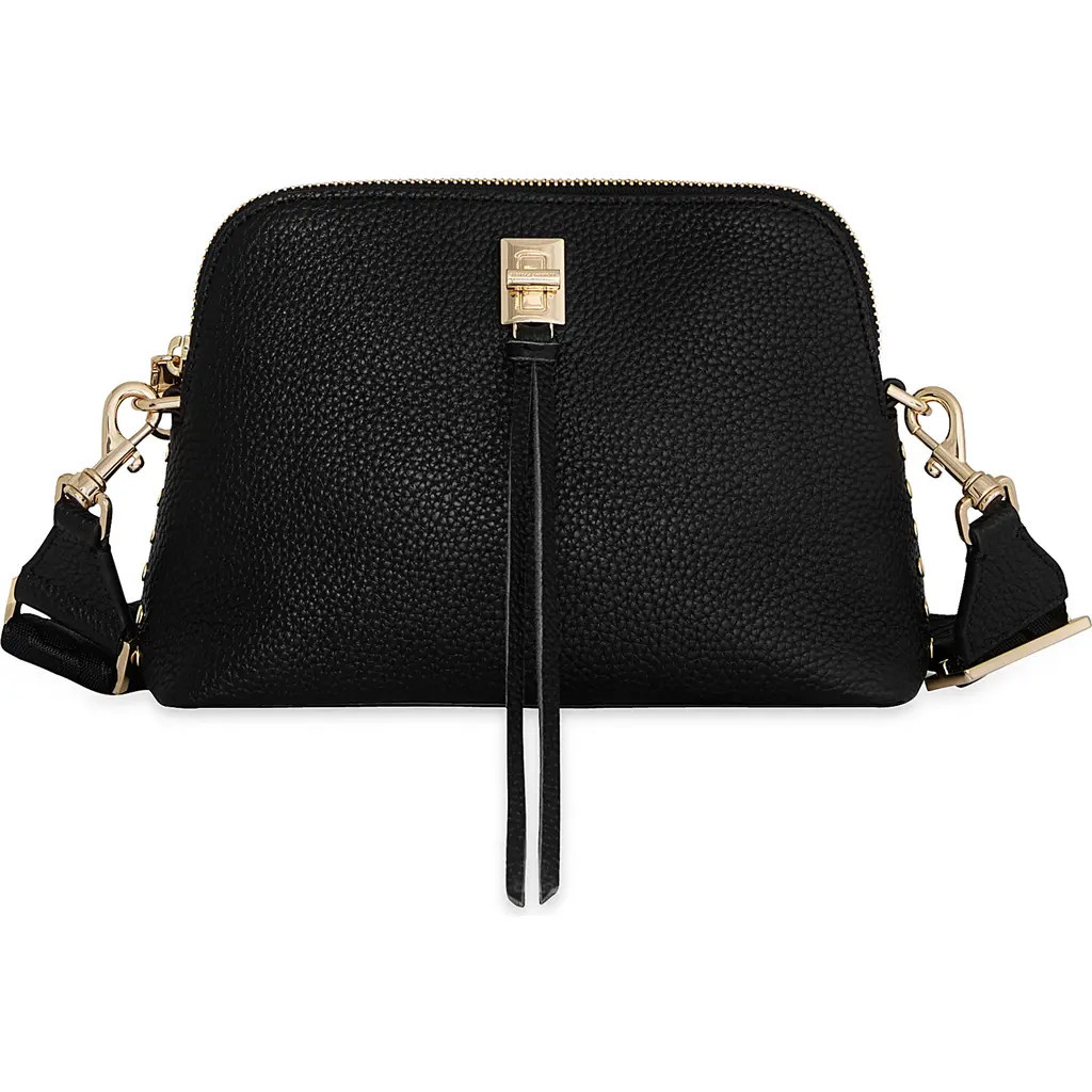 Rebecca Minkoff Darren Dome Leather Crossbody Bag in Black at Nordstrom Rack | Nordstrom Rack