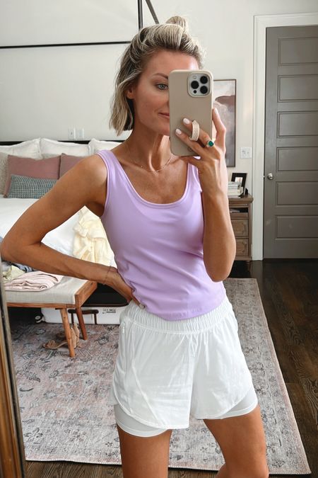 Loverly Grey’s current favorite running shorts! Such a good Walmart find! Wearing XS in the shorts and S in the top! 

#LTKunder50 #LTKFind #LTKfit