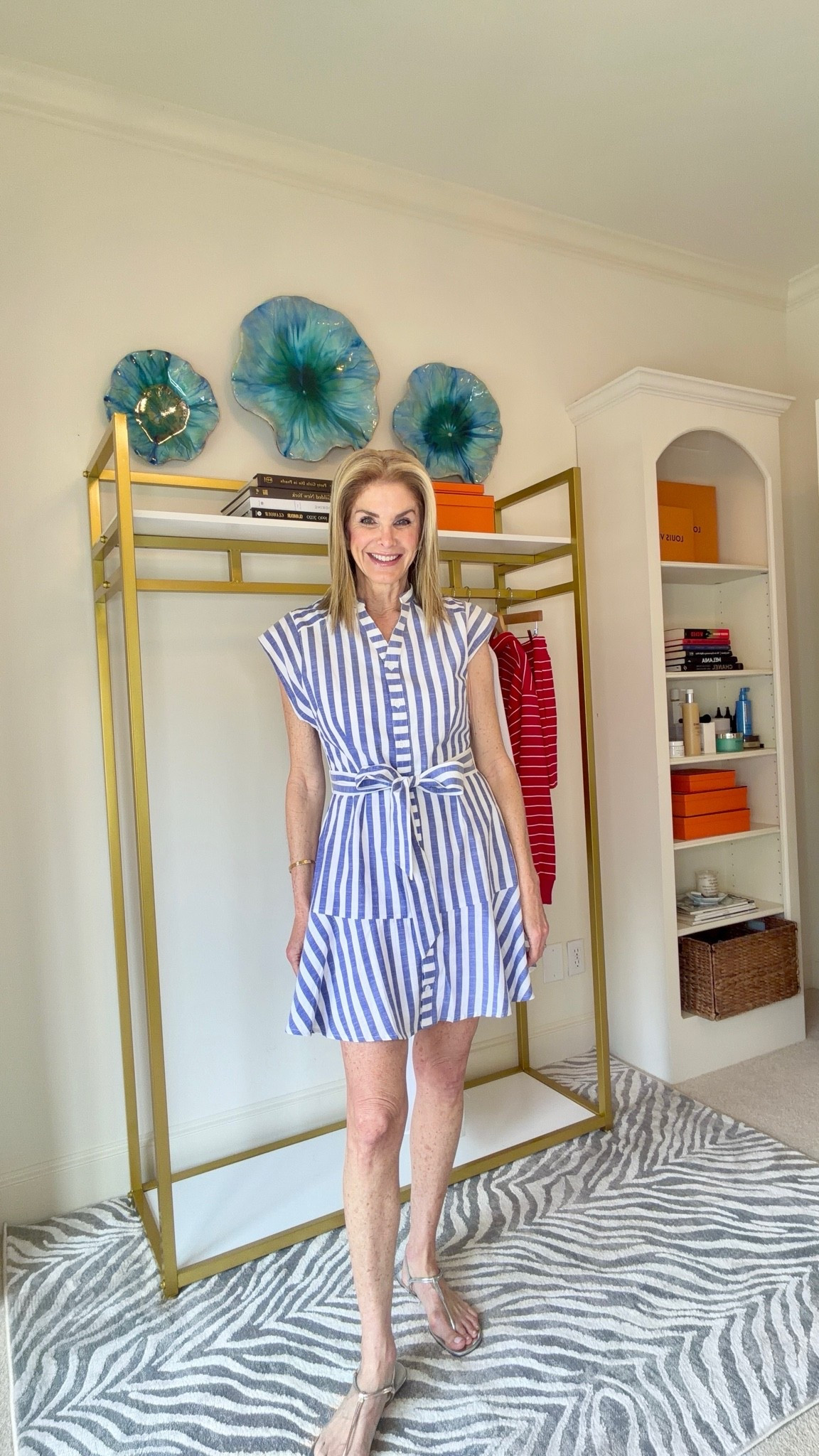 The cutest everyday dress for summer and 4th of July! Size S

#LTKootd #LTKSeasonal #LTKOver40