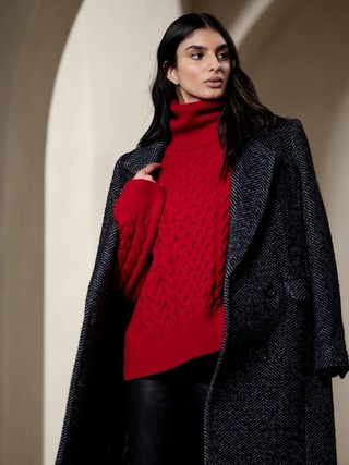 Devon Merino Turtleneck Sweater | Banana Republic (US)