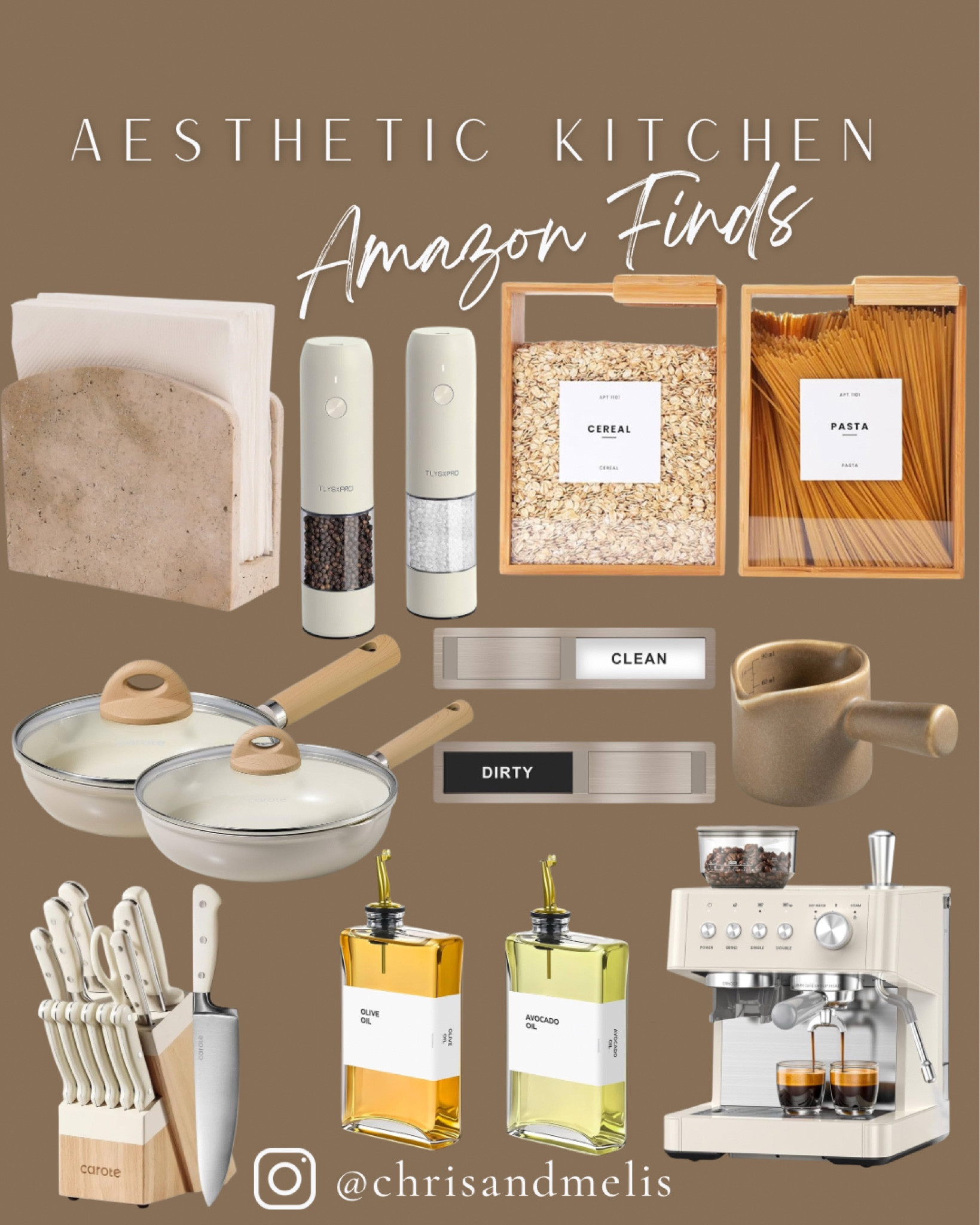 Aesthetic kitchen decor and organization finds from Amazon! 


#LTKHome