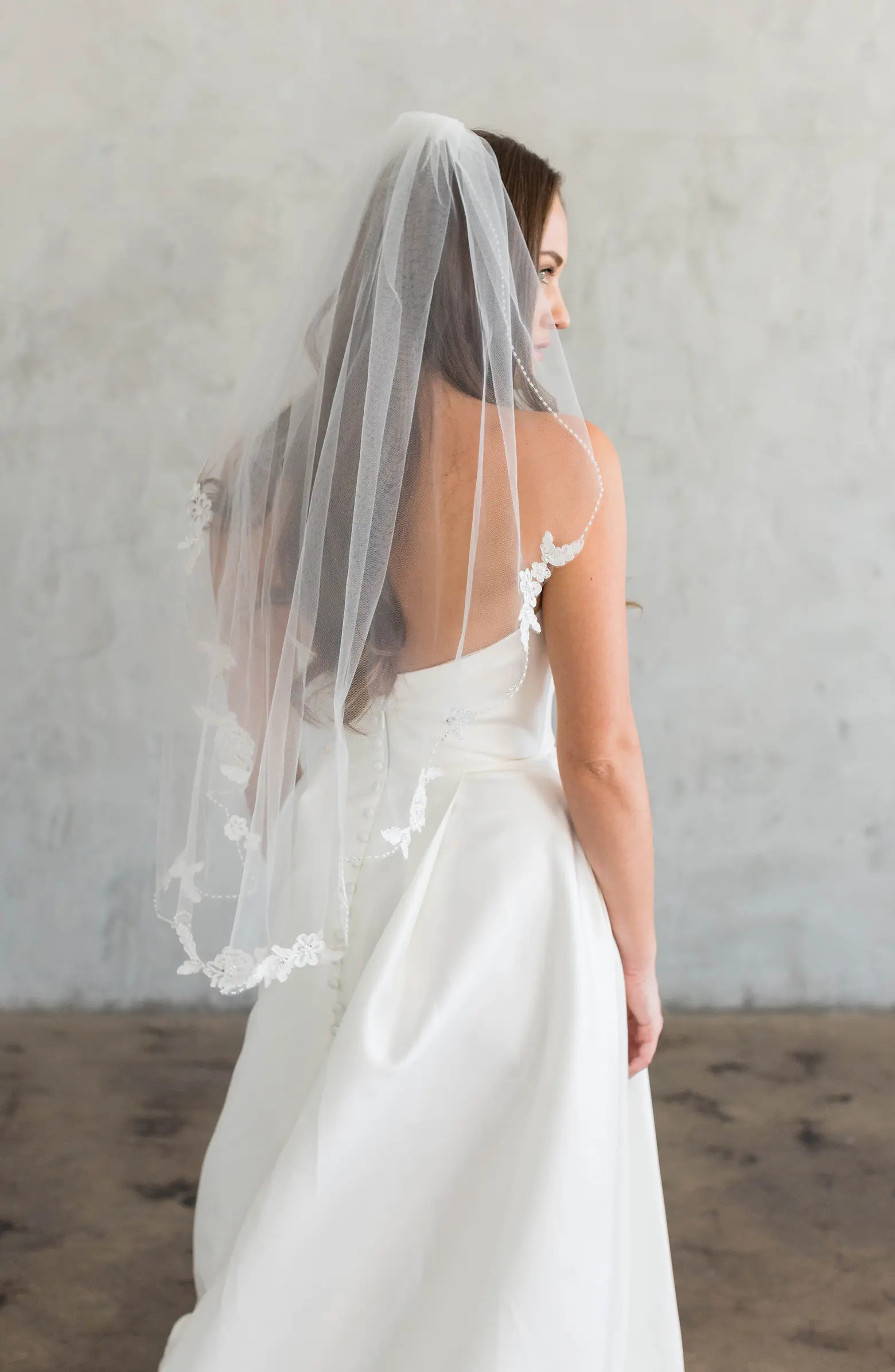 Dyann Tulle Veil | Nordstrom