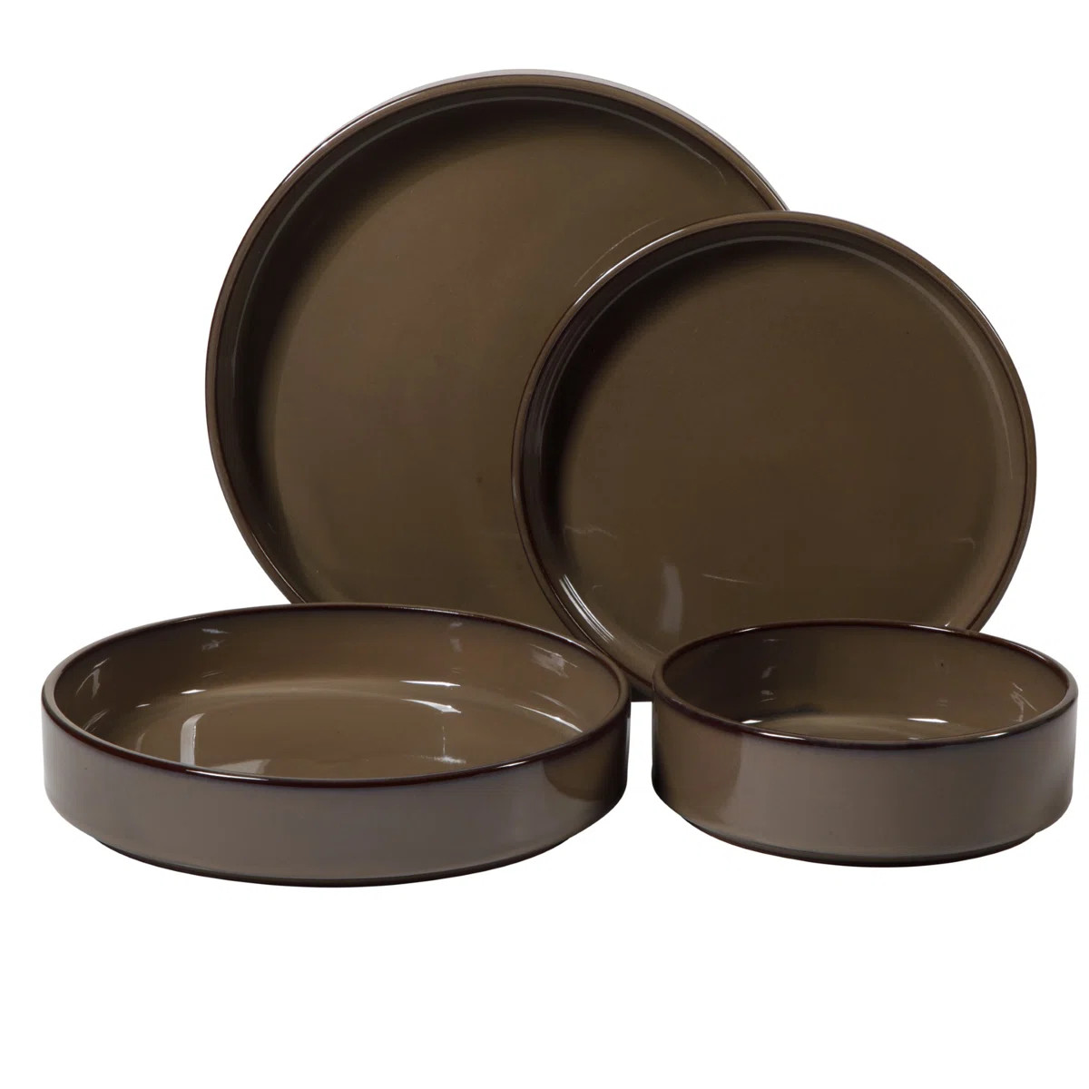 Santorini Terracotta Dinnerware Set - Service for 4 | Wayfair North America