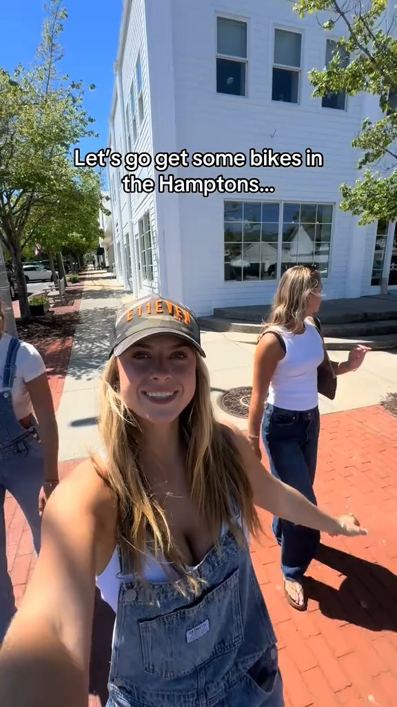 Let's go get some bikes in the Hamptons ☀️🤍 

 #LTKStyleTip