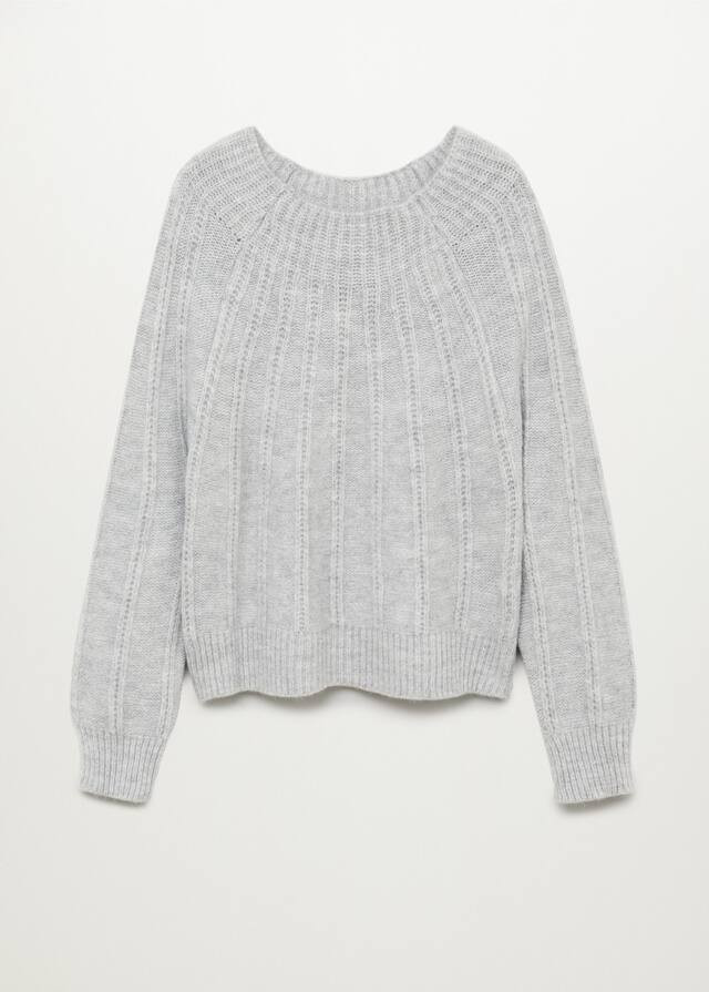 Open work-detail sweater | MANGO (US)