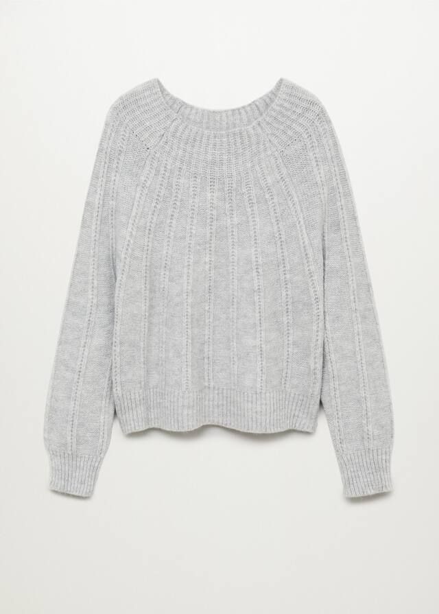 Open work-detail sweater | MANGO (US)