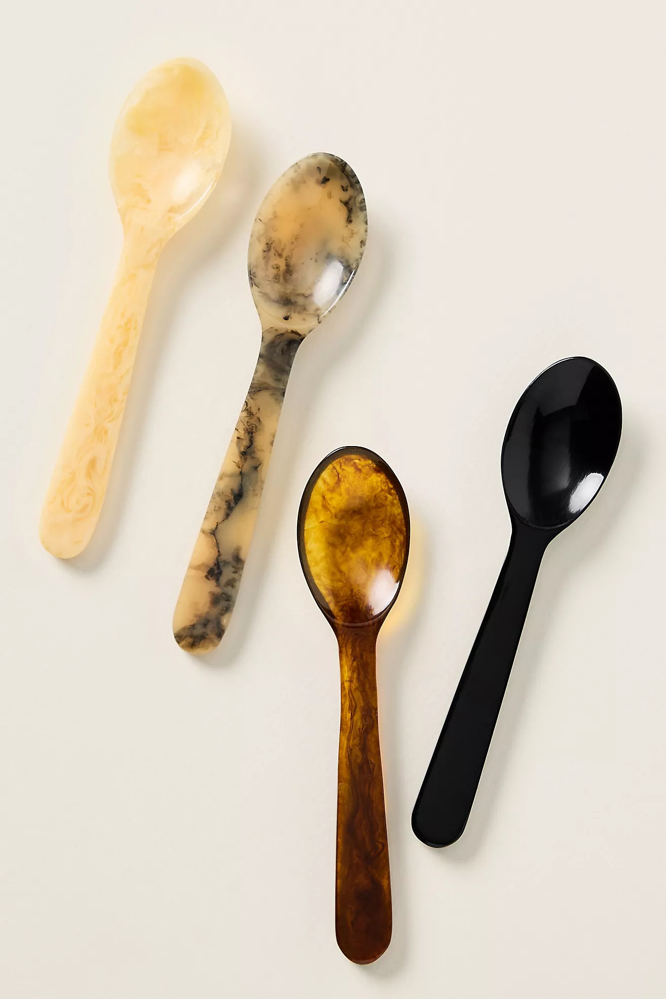 Mignon Resin Teaspoons, Set of 4 | Anthropologie (US)