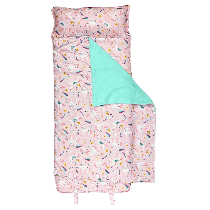 Stephen Joseph Stephen Joseph All Over Print Nap Mat, Pink Unicorn | Amazon (US)
