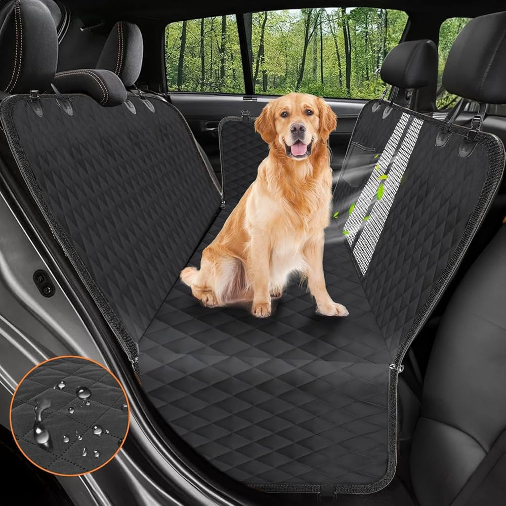 Dog Car Seat Cover, 600D Heavy Durable Dog Seat Cover for Back Seat, 100% Waterproof Scratch Proo... | Amazon (US)