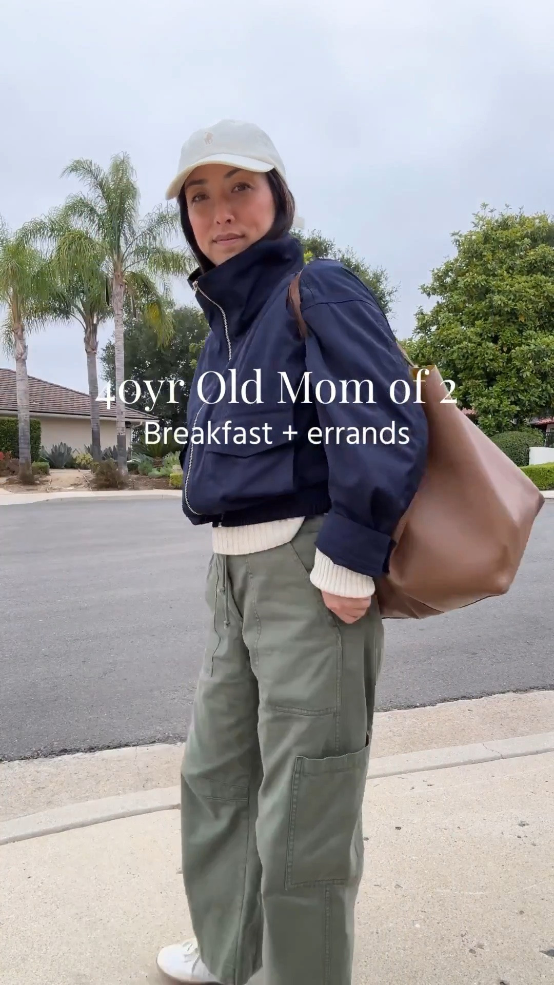 40yr old mom of 2 - what I wore to breakfast and errands on a chilly morning. 

Everlane cotton sweater xs
Zara jacket xs
Pistola pants petite 25 - could wear the petite 24
Bimba Y Lola sneakers 5 - run big
Mansur Gavriel tote
Polo Ralph Lauren hat

petite style, mom outfits

#LTKmomlife #LTKPetite #LTKSeasonal