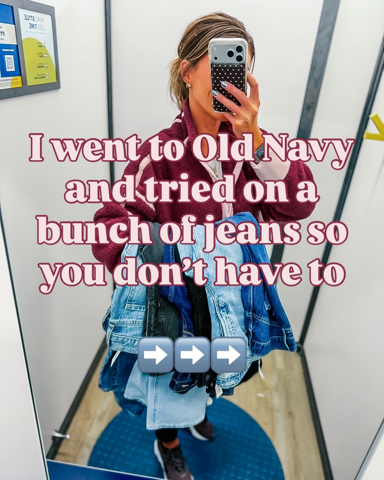 Old Navy jeans…so many cute styles. Wearing my true size 8 in all styles. Accidentally grabbed “short” in the black pair but actually really liked the cropped length. Most sizes on sale  

#LTKSaleAlert