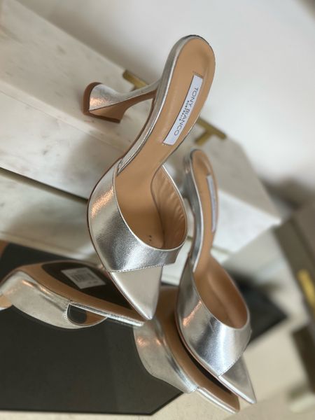 The most beautiful Silver heels ⛓️

#LTKover40 #LTKstyletip #LTKshoecrush