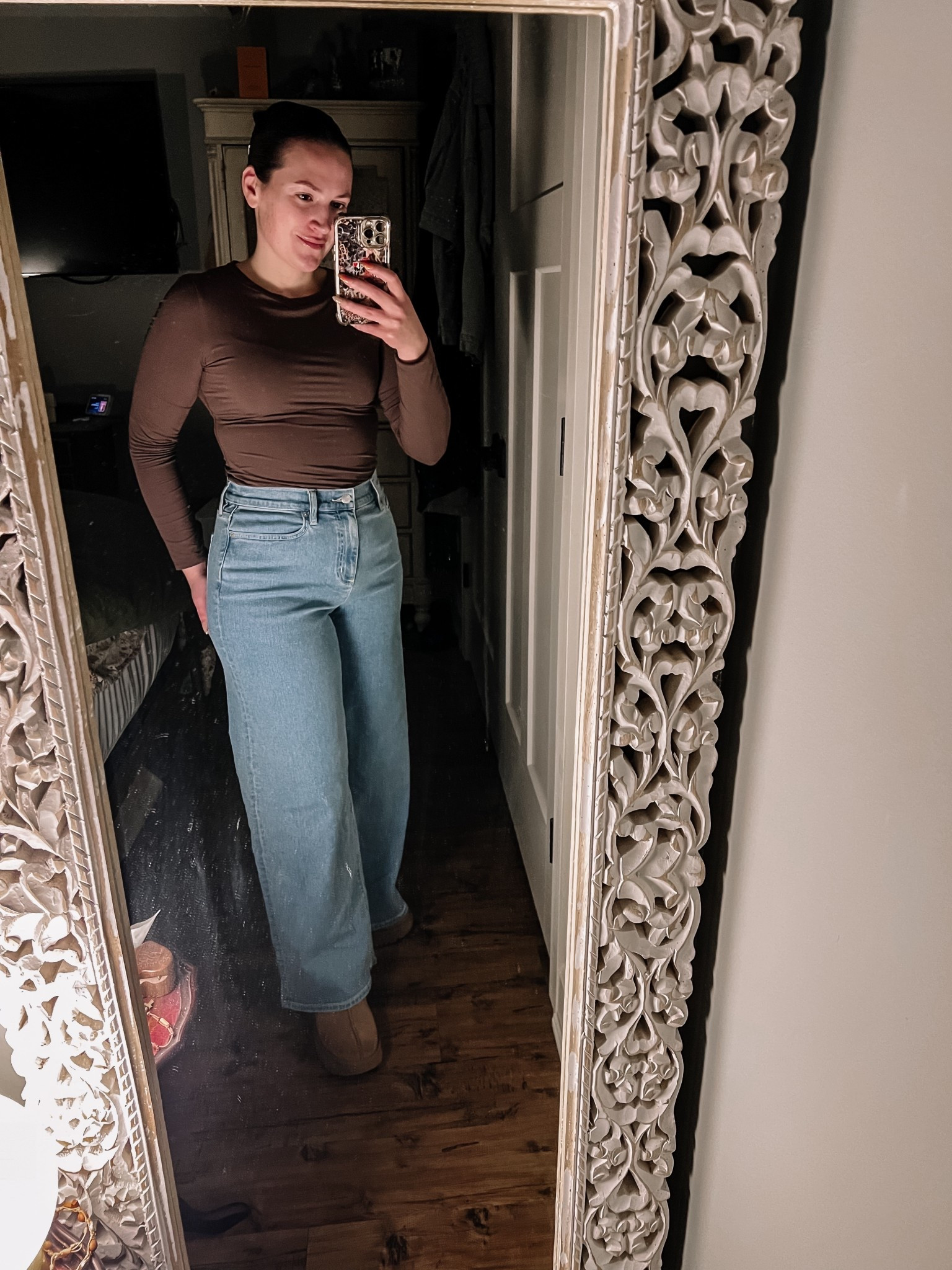 Still sick, but gaining energy!
Loving these new jeans my mom got me from @LandsEnd 🥰🩷 my favorite thing about Lands End is their Petite sizing! It’s so hard to find clothing when you’re five feet tall, but I always have luck at Lands End!

#LTKPetite #LTKHoliday #LTKootd