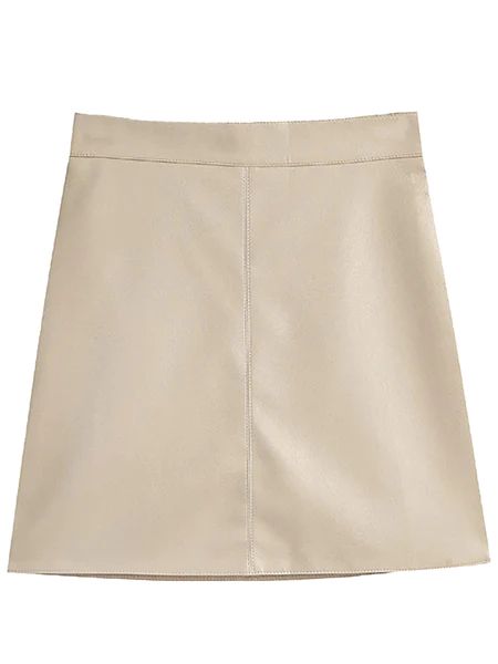'Krista' Faux Leather Mini Skirt (3 Colors) | Goodnight Macaroon
