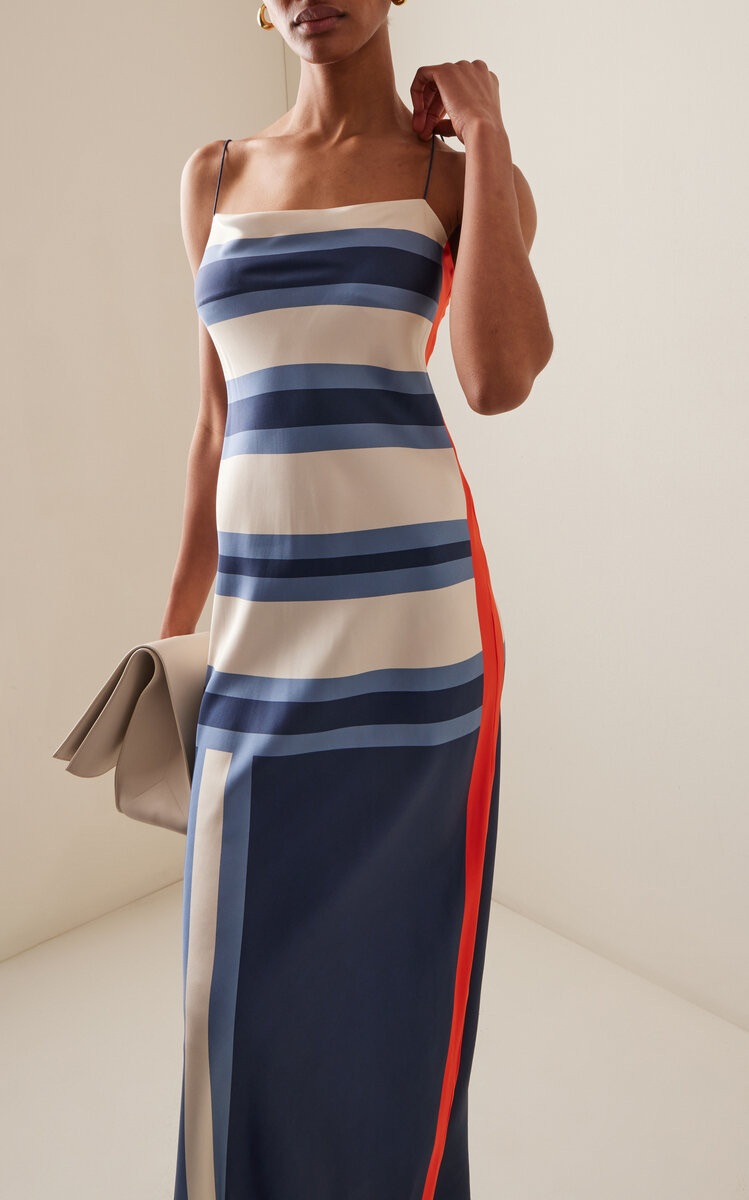Dazed Printed Silk Midi Dress | Moda Operandi (Global)