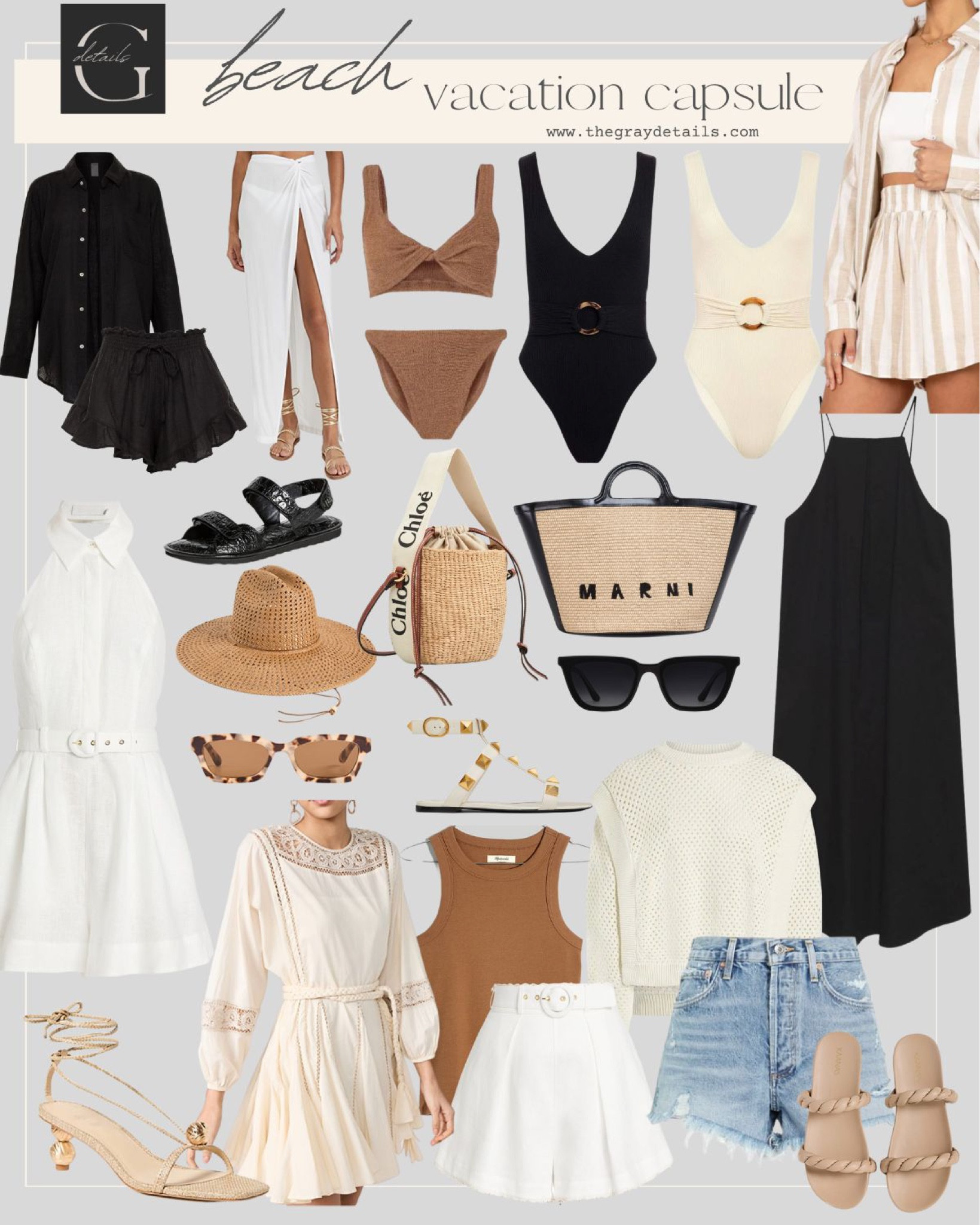Beach vacation/ part 2 (all other products linked in part 1) 

Bathing suit / swim
Coverup 
Dress 
Shorts 

#LTKFind #LTKswim #LTKtravel