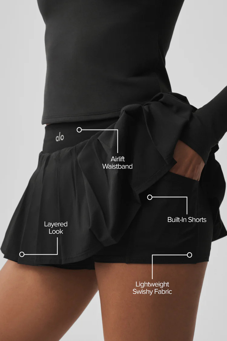 Double Or Nothing Tennis Skirt | Alo Yoga (US)