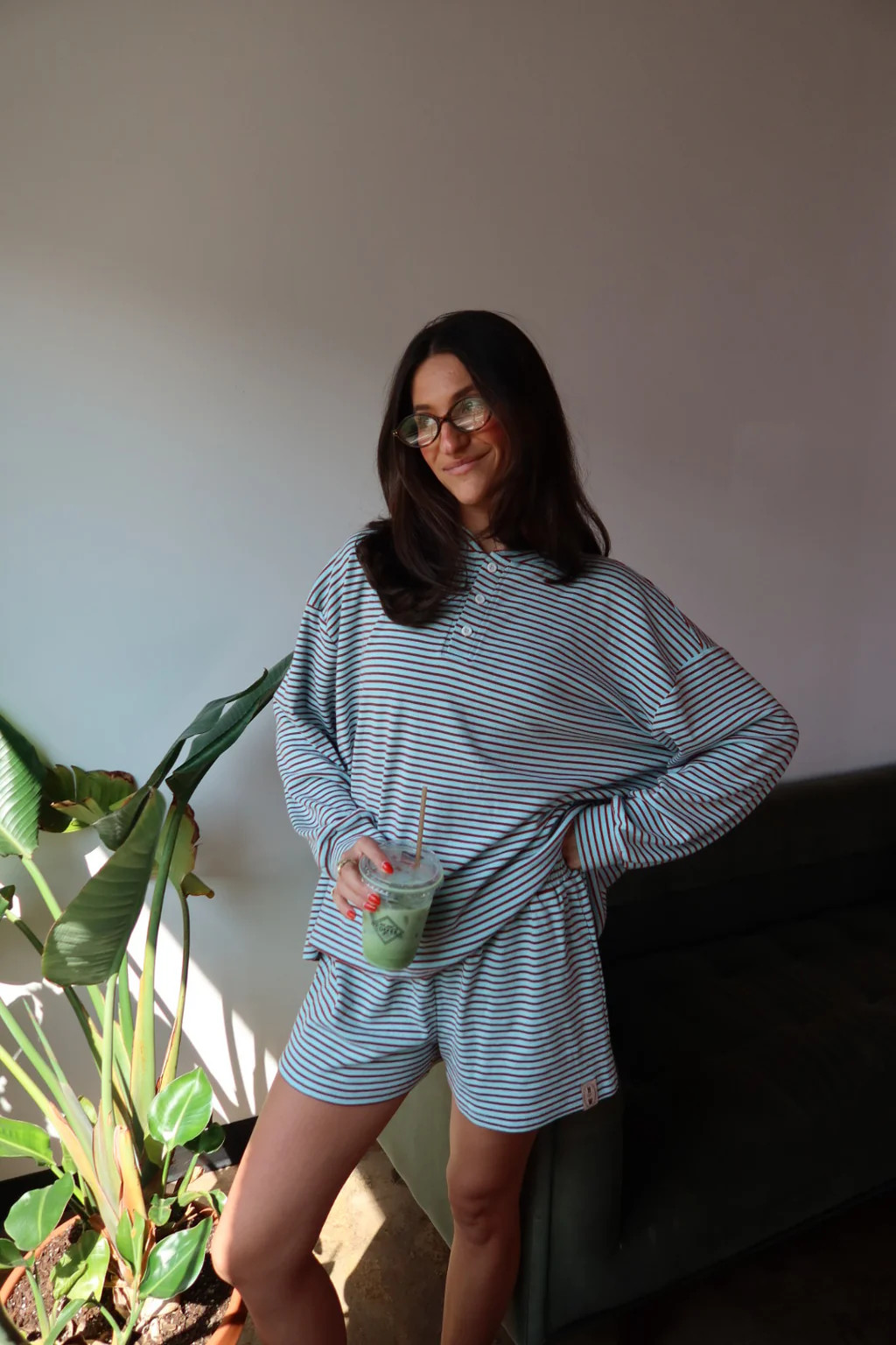 Confetti Long Sleeve Henley | Shop Homewurk